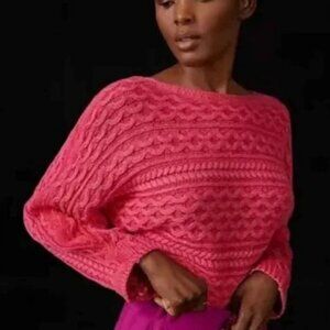 Anthropologie Pilcro Fisherman Knit Sweater